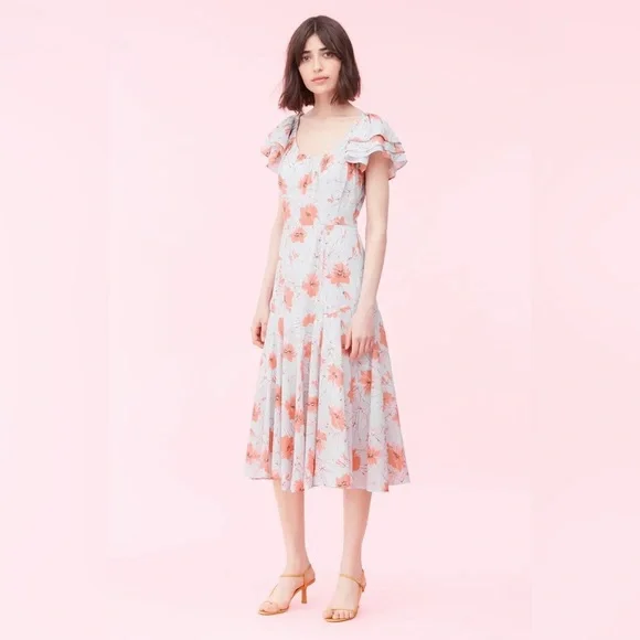 Rebecca Taylor | Dresses | La Vie Rebecca Taylor Louise Floral 0 Cotton Midi Dress Size Xs | Poshmark Rebecca Taylor | Dresses | La Vie Rebecca Taylor Louise Floral 0 Cotton Midi Dress Size Xs | Poshmark